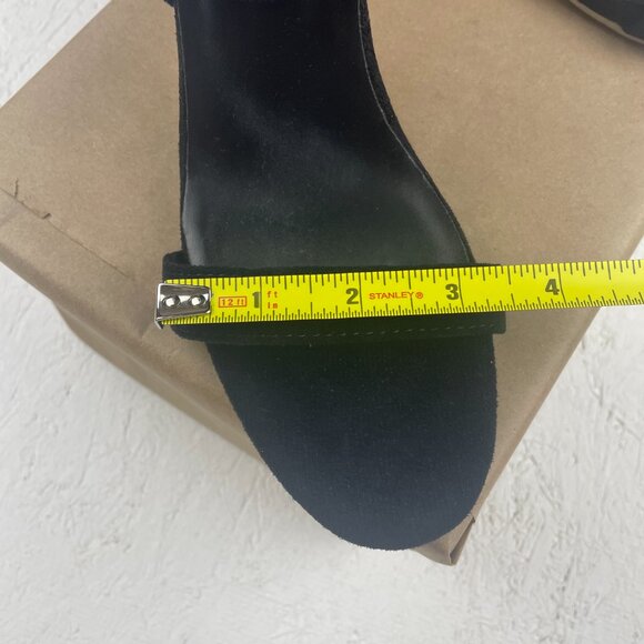 Elegant Black Lace-Up Heels - Picture 12 of 16